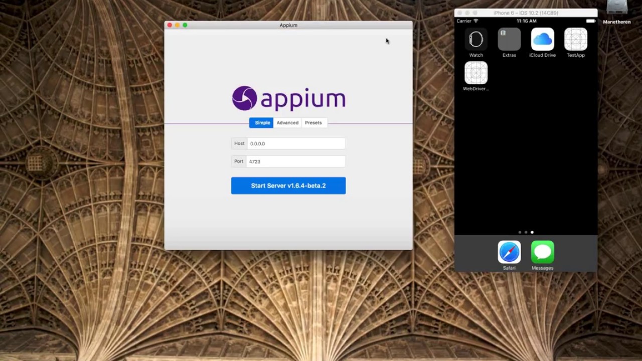 appium server mac