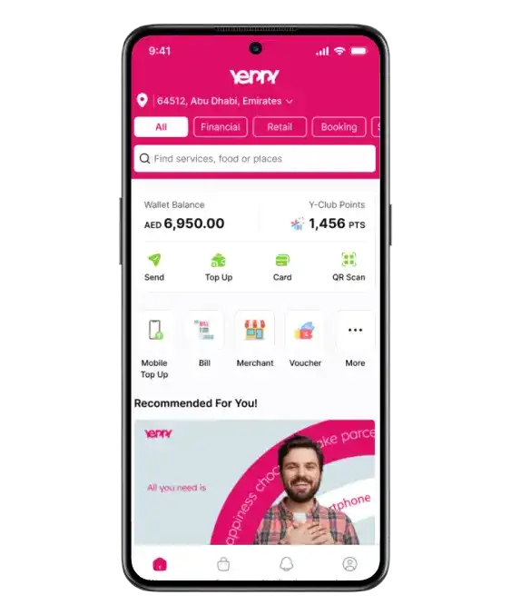 Yeppy mobile application